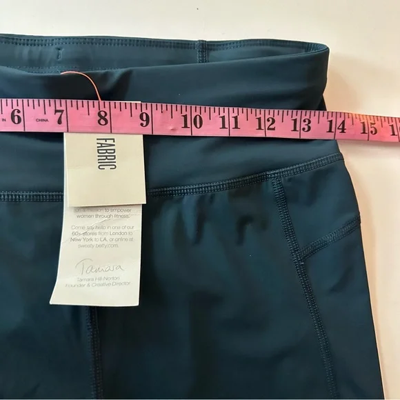 Sweaty Betty Lot Of 2;Blue & Teal Zero Gravity Bum Sculpturing 7/8Leggings NWT M